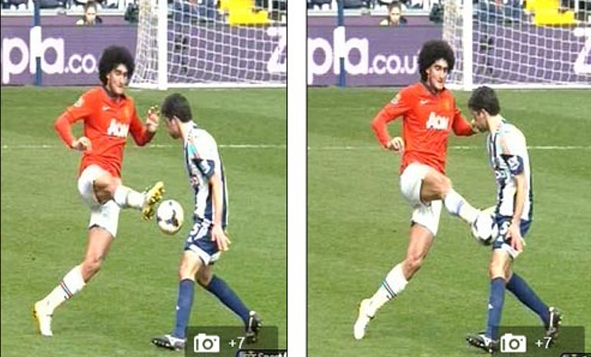 Video bóng đá: Fellaini và Persie thoát thẻ đỏ đầy tranh cãi